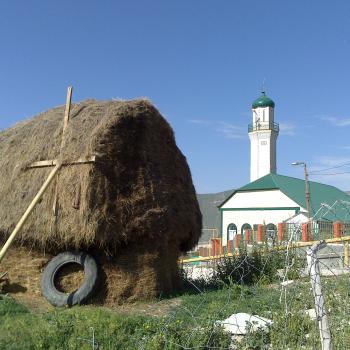 Село Риквани. Вид на мечеть